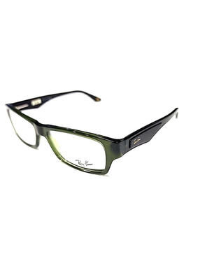 Ray Ban RB5180 2425 Glossy Green Rectangle Eyeglasses Frame 52-15 140 New